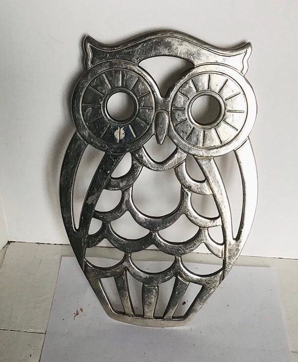 Trivet en Forme de Hibou