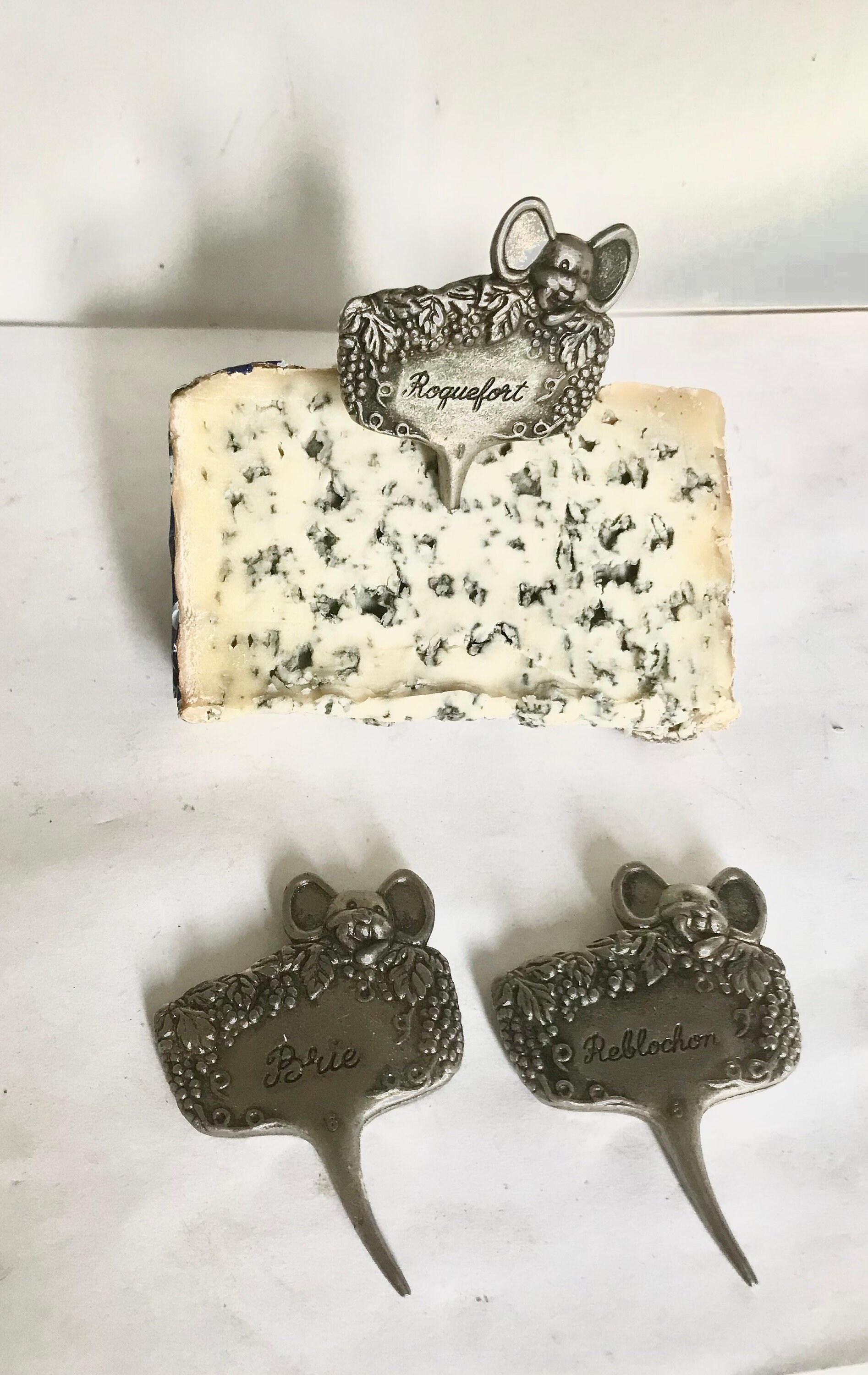 Ensemble de 5 Marqueurs Fromage Français
