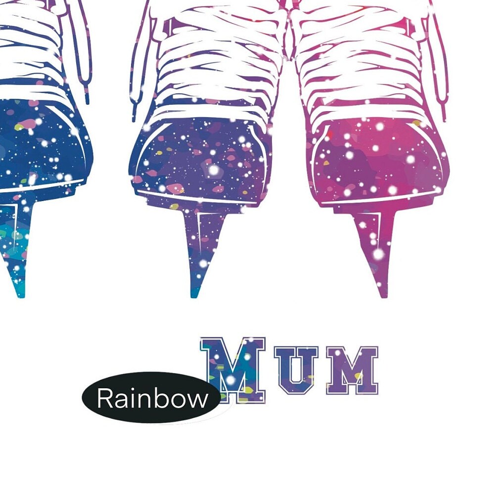 Ice Hockey Tournament Poster Template With Puck And Stick Cartoon