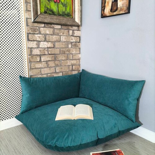 Reading Corner Cushion Kidsroom Floor Cushion Reading Mat Etsy