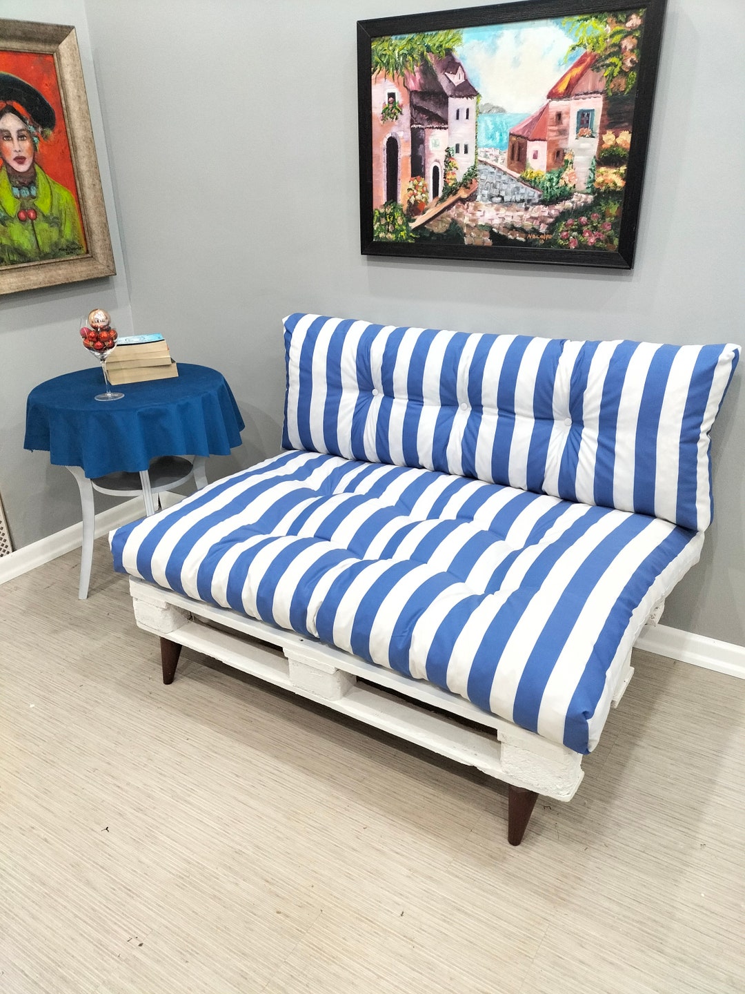 Outdoor and Indoor Pallet Cushion Covers Custom Etsy