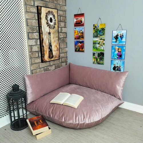 Reading Rook Cushion Kidsroom Floor Cushion Reading Corner Etsy