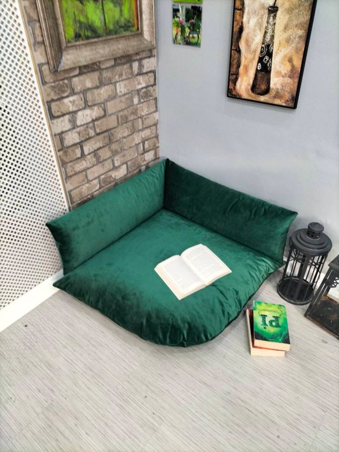 Reading Corner Cushion Reading Rook Cushion Reading Mat Etsy