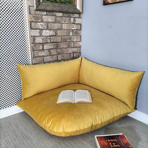 Reading Corner Cushion Kidsroom Floor Cushion Reading Mat Etsy