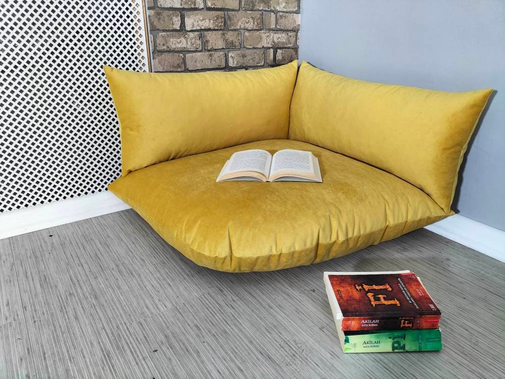 Reading Corner Cushion Kidsroom Floor Cushion Reading Mat Etsy