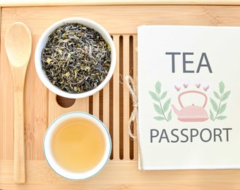 Printable Pocket Tea Tasting Journal | Travel Tea Logbook (PDF)