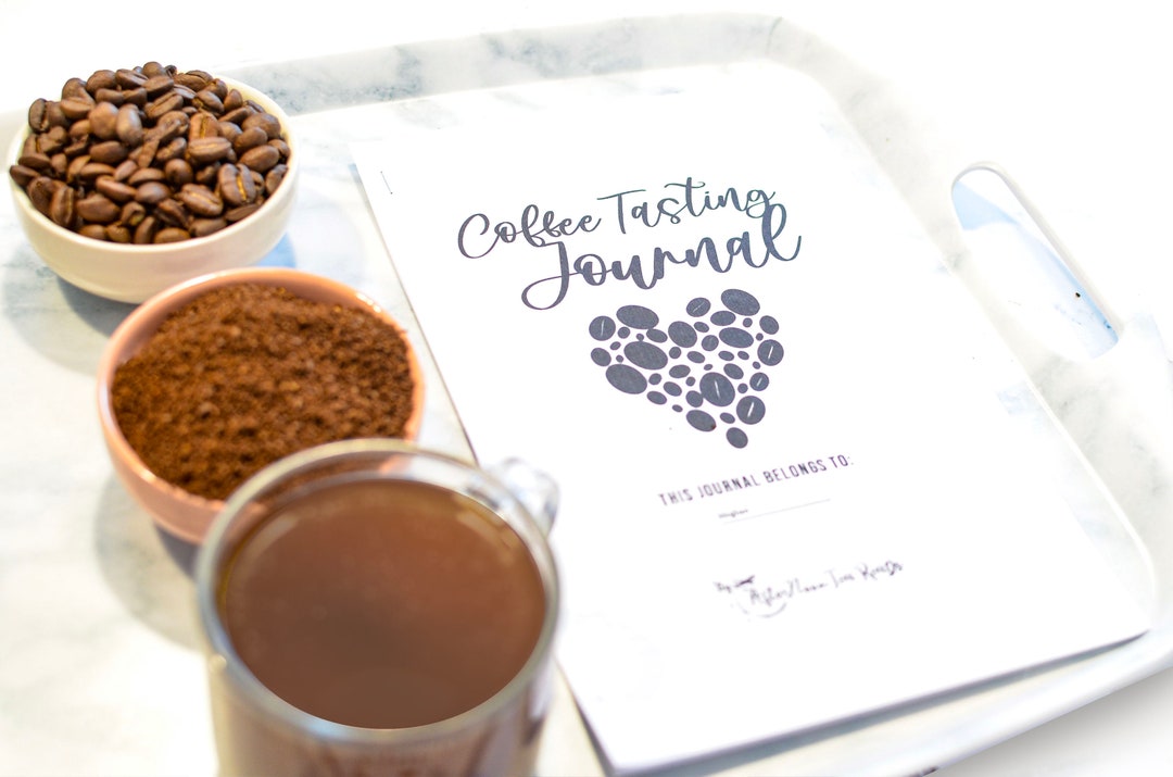 Coffee Tasting Journal Printable and Digital Download 8.5 X 11