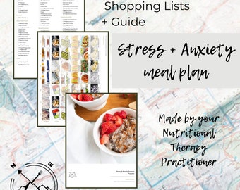 Stress and Anxiety Support 7 day Meal Plan