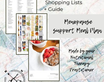Menopause support 7 day meal plan