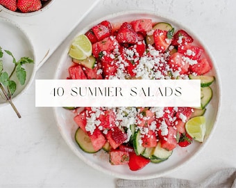 Saboree los sabores del verano con creaciones de ensaladas vibrantes y refrescantes