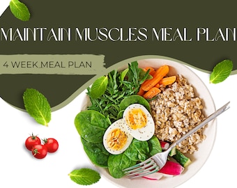 Maintain Muscles Meal Plan