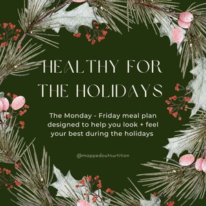 Healthy Holidays for the Holidays 2 Week Challenge