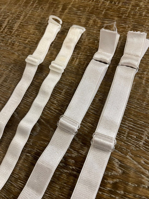 Sewing Bra Straps, 15mm & 20mm Lingerie Bra Straps, Underwear Straps, Extra  Wide Straps, Off White