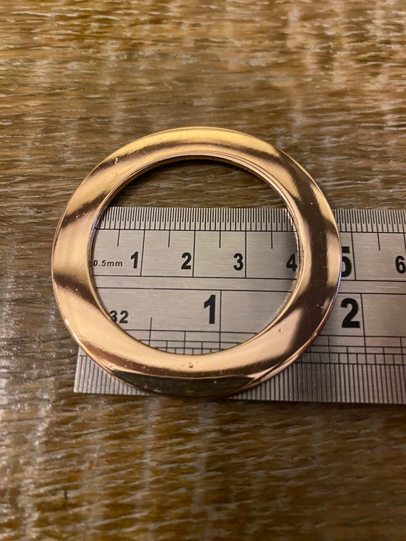 6cm Metal Rings Rose Gold Silver Flat Metal Rings Solid Metal Rings Alloy Material Strong Metallic Bikini Top Bags Crafts Etsy Canada