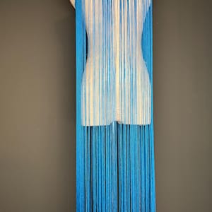 Frangia larga 40", frangia larga 100 cm, alta qualità, frange dense di alta qualità, blu turchese, 27 colori