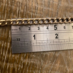 1 metro, catena in metallo, catena leggera, catena in alluminio, oro, argento, catena resistente immagine 5