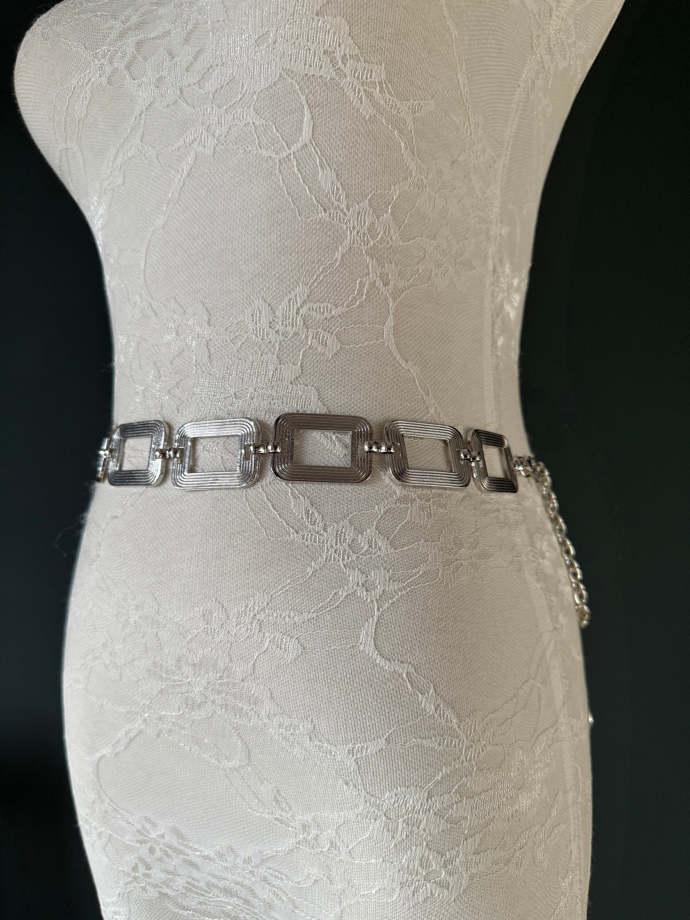 X-long Belt, Rhinestone Heart Belt, Diamanté Belt, Fashion