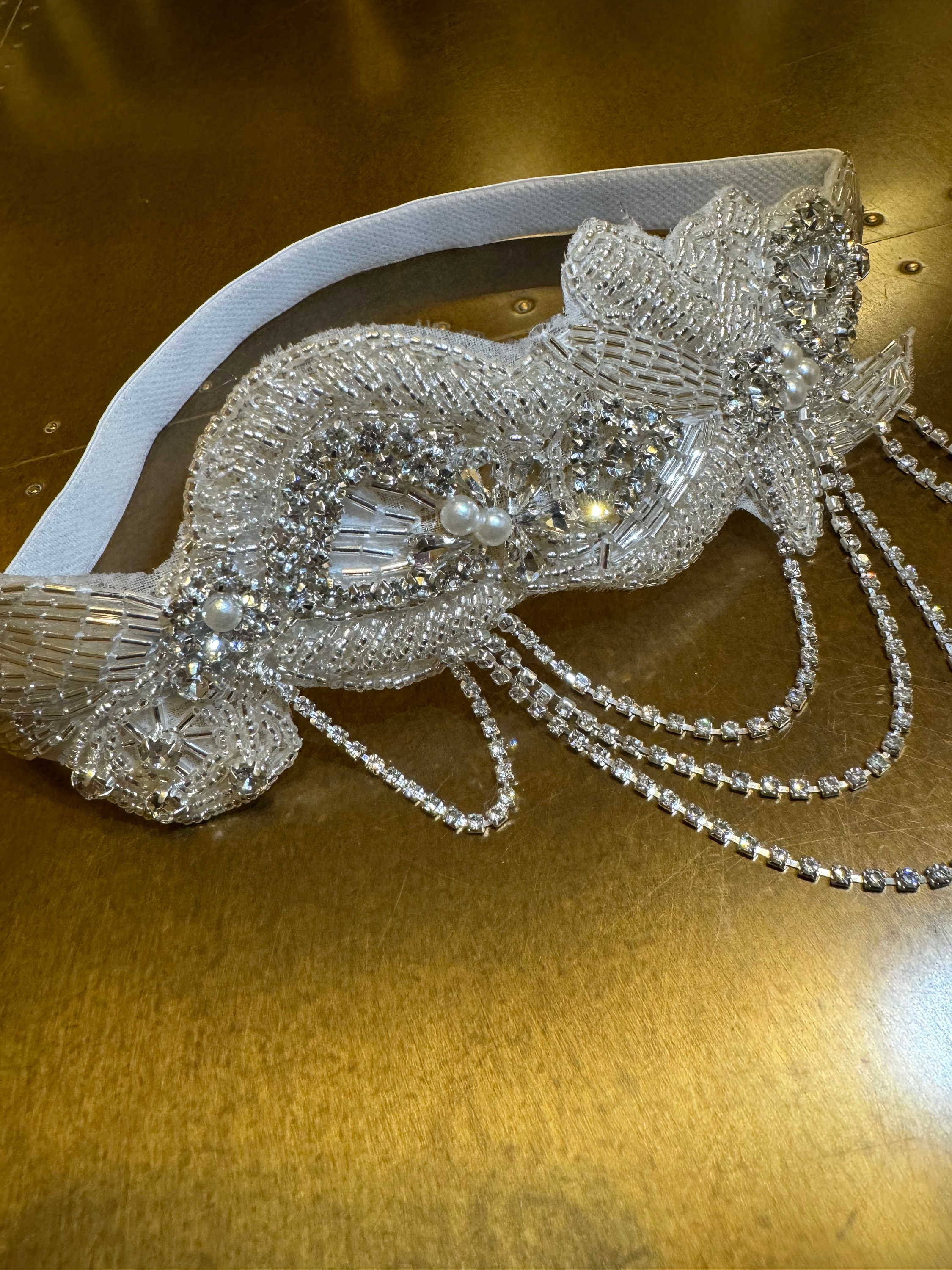 Rhinestone Showgirl Headpiece - Etsy display picture 1