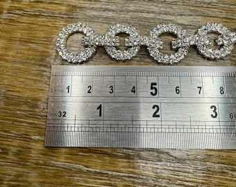 Diamante Chain, Diamanté, High Quality, Rhinestones Trimming, Silver Rhinestones, Diamanté Crystal, Jewel Trimming