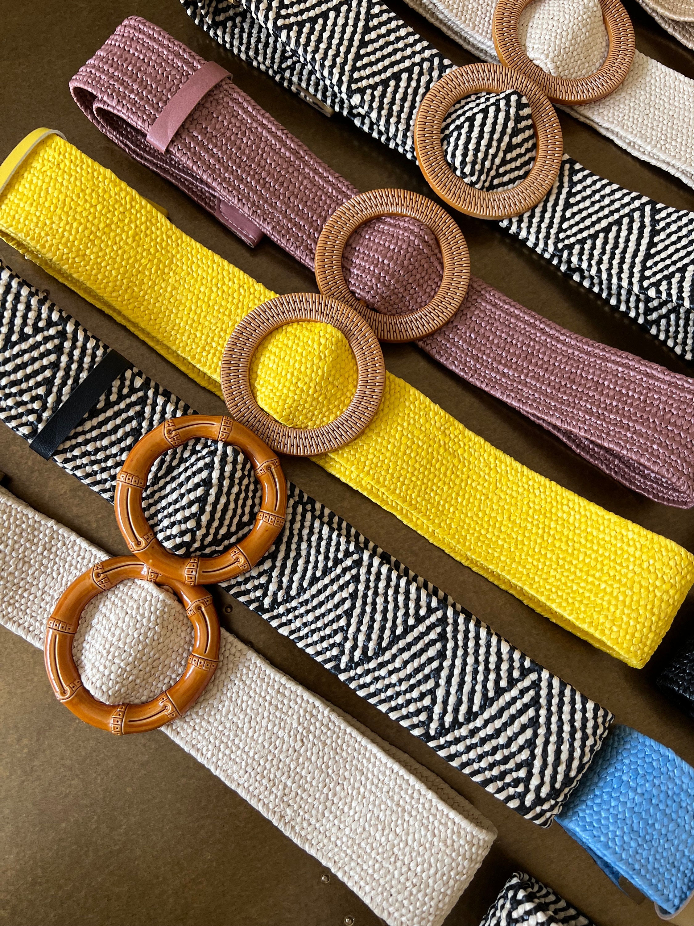 【国内発送】THE ROW ベルト Ava woven raffia belt 国内発送】THE ROW ベルト Ava woven raffia belt