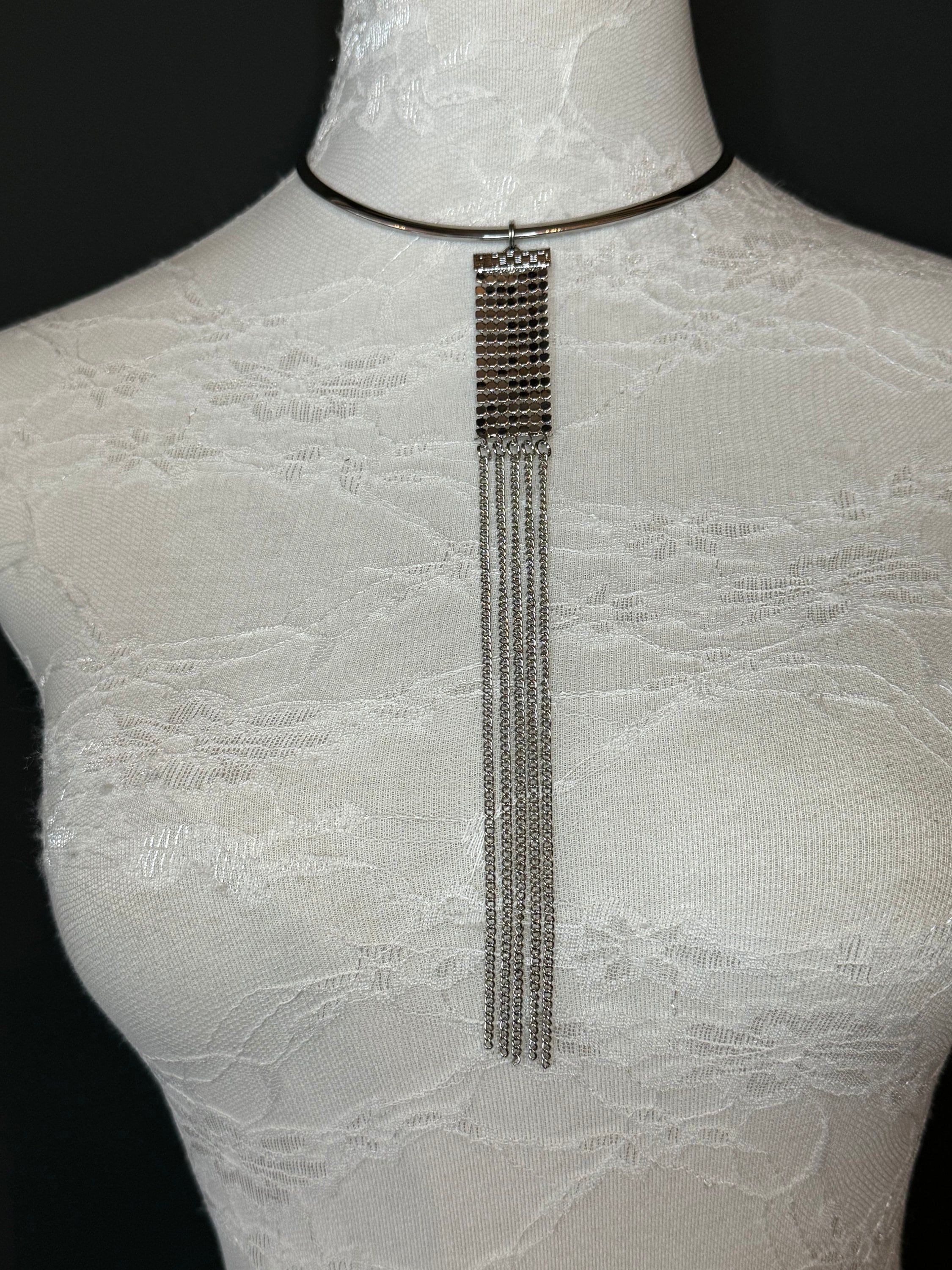 Chocker Wire 5” Neck Wire Choker, Silver, Quality Neckwire Choker Wire, Necklace ...
