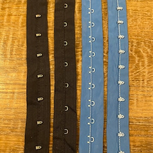 Navy, Blau Haken und Öse, 1 ”breit Haken und Öse, Navy, Blau, Korsett, Fastner