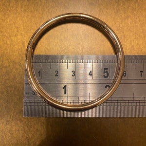 6cm Metal Rings, Ring Buckle, Gold, Silver, Strong 4mm Thick Rings, High Quality, Superior Rings, Large Metal Rings, Swimwear, Clothing,