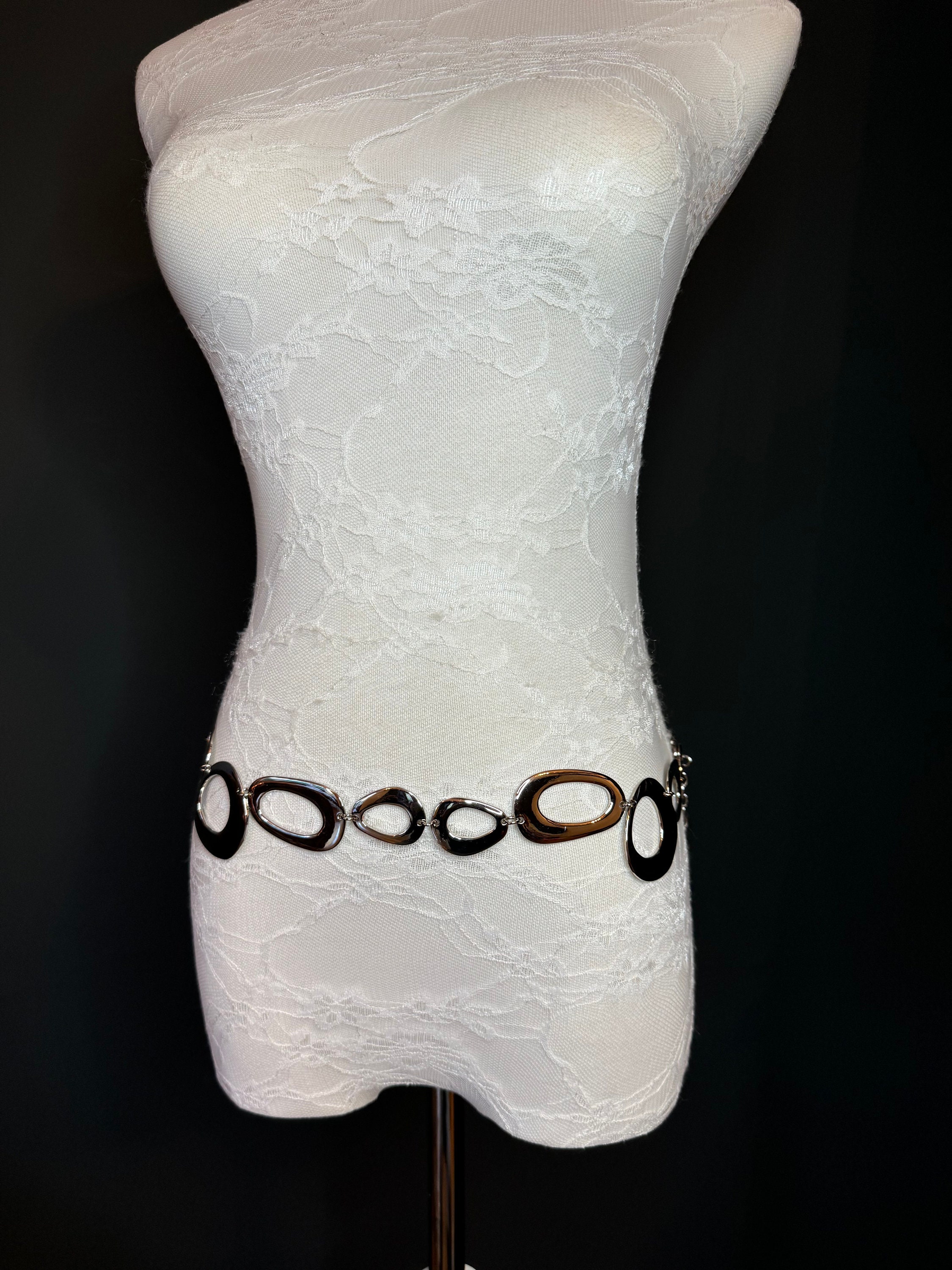 X-long Ring Belt, Metal Ring Belt, Teen Sizes, Size 18”-60