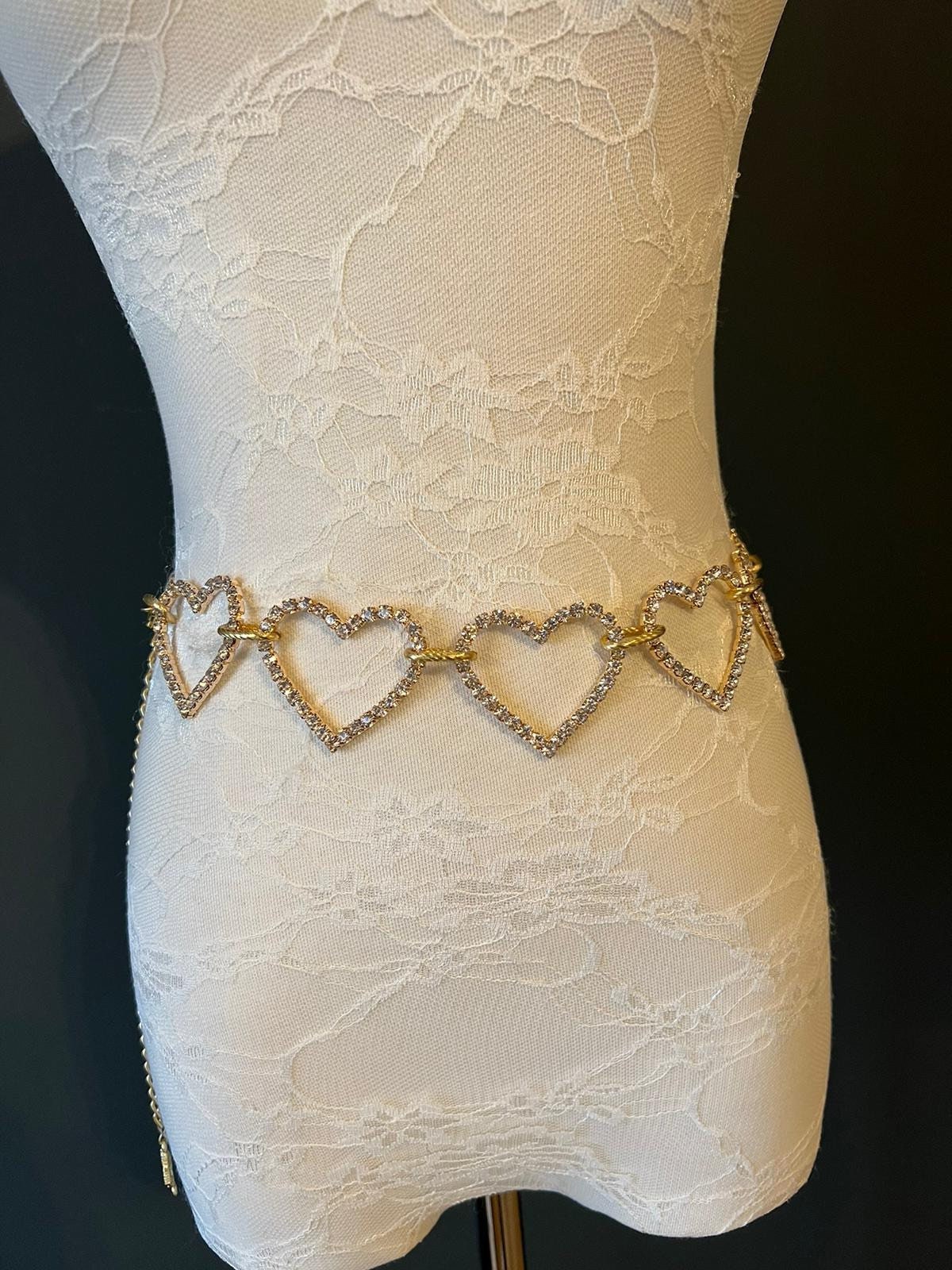 X-long Belt, Rhinestone Heart Belt, Diamanté Belt, Fashion, Hearts, Gold Hearts, Bridal, Teen Sizes, 1860, 2 Hearts, Elegant Belt, Gift - Etsy X-long Belt, Rhinestone Heart Belt, Diamanté Belt, Fashion, Hearts, Gold Hearts, Bridal, Teen Sizes, 1860, 2 Hearts, Elegant Belt, Gift - Etsy