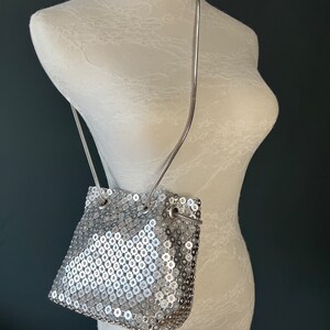 Strass Kettengeflecht Silber Handtasche, Qualität Handtasche, Kettengeflecht, Diamanté, modische Tasche, Silber