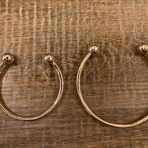 Metal Ring, Separator, Clothing, Tops, Dresses, Alloy, Gold, 3”, Swimwear, Clothing, Dresses
