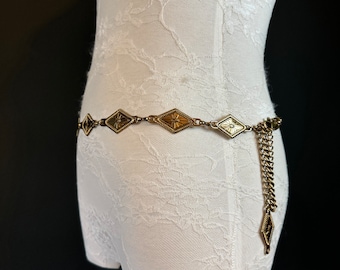 X-long Disc Belt, Gold, Antique Brass, Silver Metal Disc Belt, Teen Sizes, Size 18”-60”, FAN Design, FAN Collection, Fashion Accessory, Gift