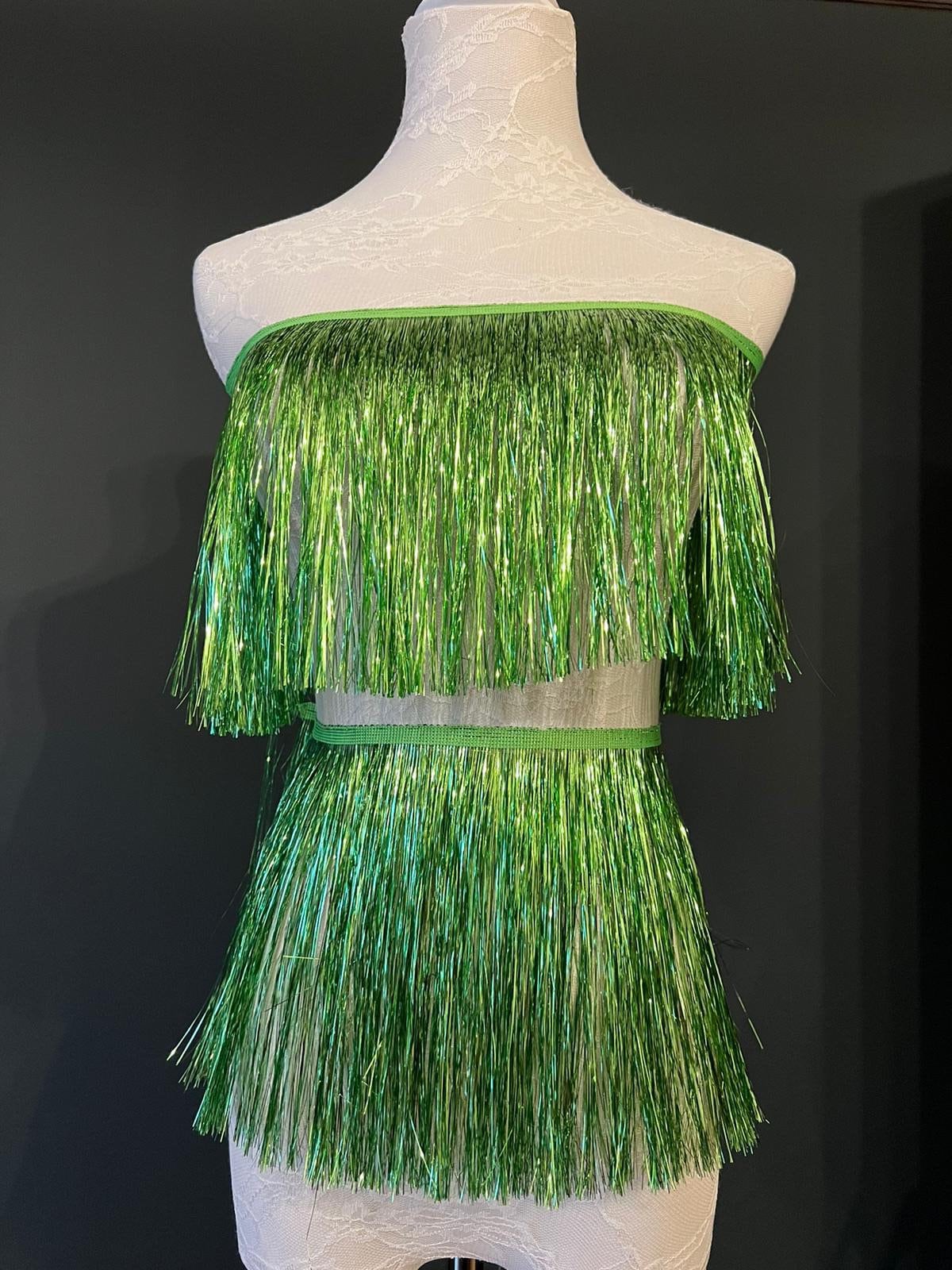 green tinsel dress Zapaka Women Dark Green Holiday Dress Sparkly Sequin Short Sleeve Sweetheart Party Dress, Dark Green / M