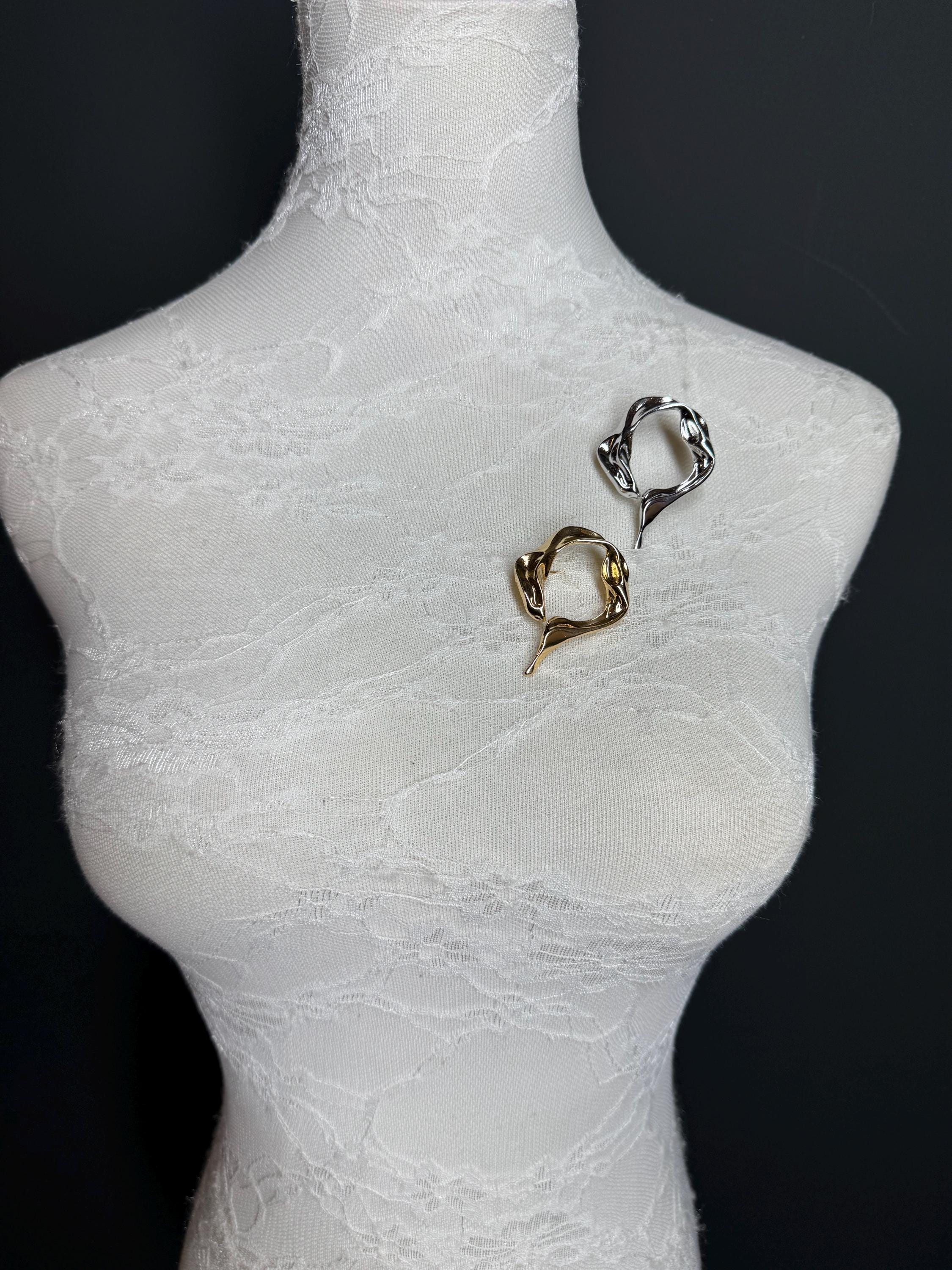 Large Gold Silver Hoop Earrings – 100mm 3.9inch Bling Statement Earrings UK