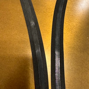 Siliconen gripelastiek 1", 25 mm, - elastiek met siliconenstrook in het midden - elastiek met antislip siliconen kraallijn, bh-basis elastiek