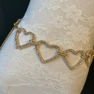 Gold Heart Belt 5376