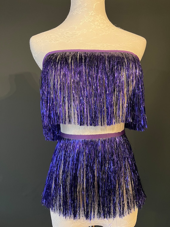 open lace back dress Halter neck chiffon purple dress main image 0