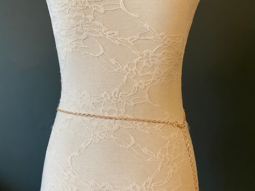 Xlong Rose Gold Chain Belt Quality Chain Belt Rose Gold Etsy