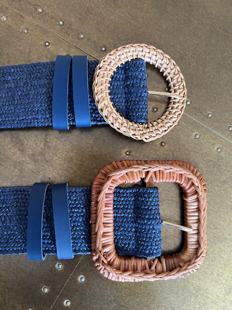 Boho Raffia, Plus Sizes, Elasticated Belts,fashionable Vintage Belts ...