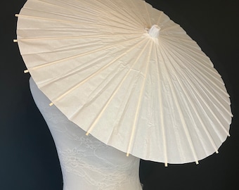 Elfenbein-Regenschirm, dekorativ, Party, Brautjungfer-Regenschirm, Geschenk, Sonnenschirm, Hochzeiten, Brautjungfer, Wohnkultur, Basteln, Strand, 60 cm, 24 ”breit