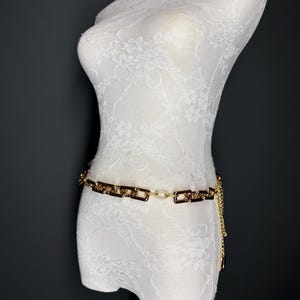 X-long Belt, Chain Link Belt, Fashion Belt, Gold Link Belts, Light Wight, Gold, Teen Sizes 18”-60”, Gold Belt, Chain link Belt, Gift,Elegant
