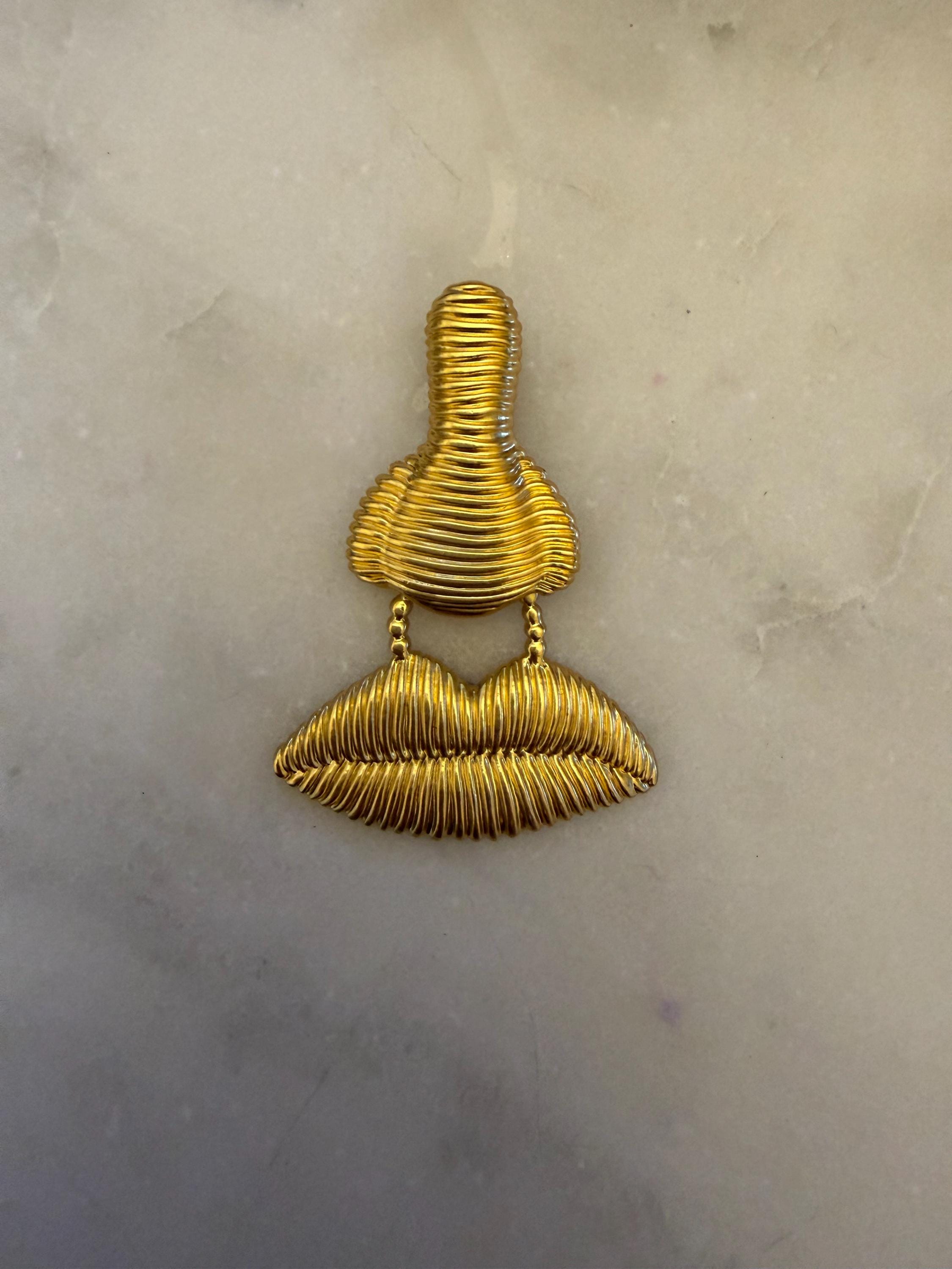 Dali lip brooch - Etsy 日本