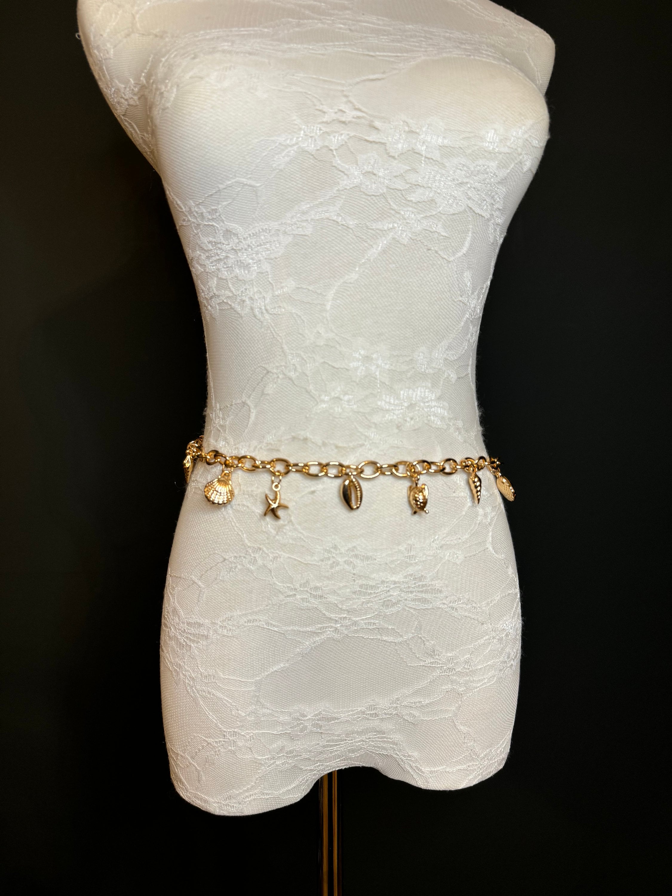Sea Shell Waist Bead - Etsy