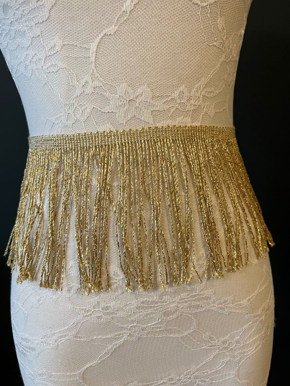 Passamaneria Frange Lurex Corte | C'era una stoffa
