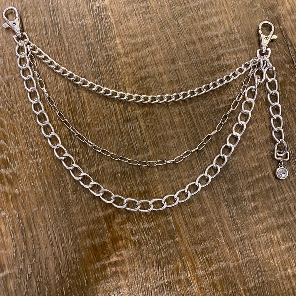 Jeans With Chains Etsy