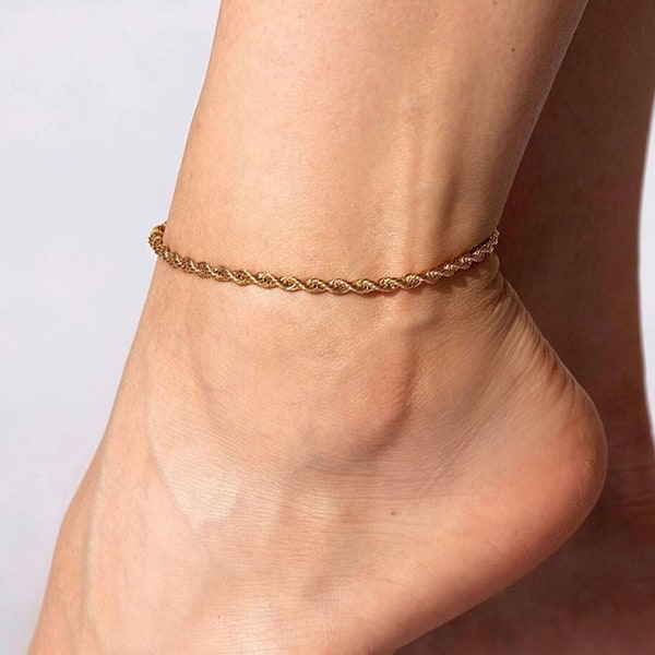 Chain Anklet Etsy