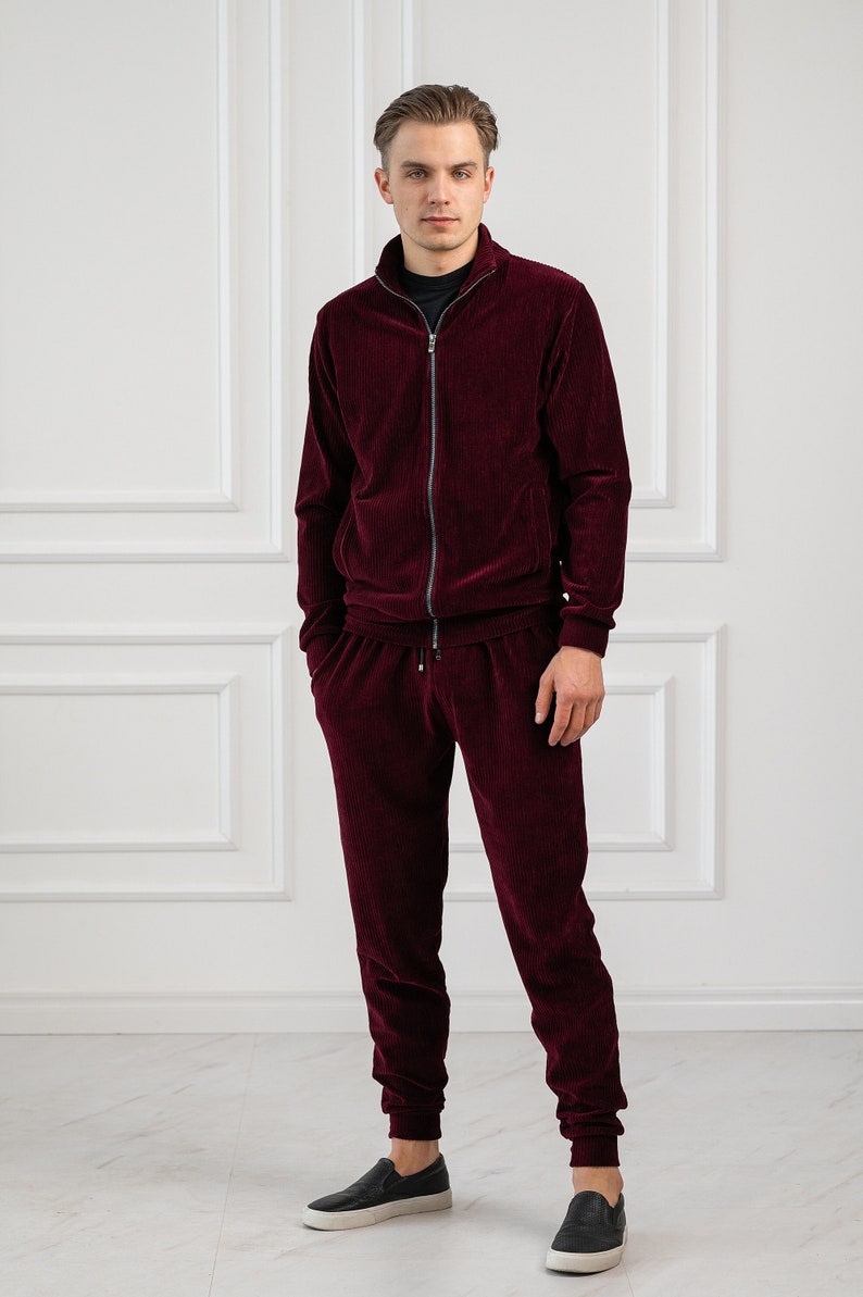 mens nike velour tracksuit
