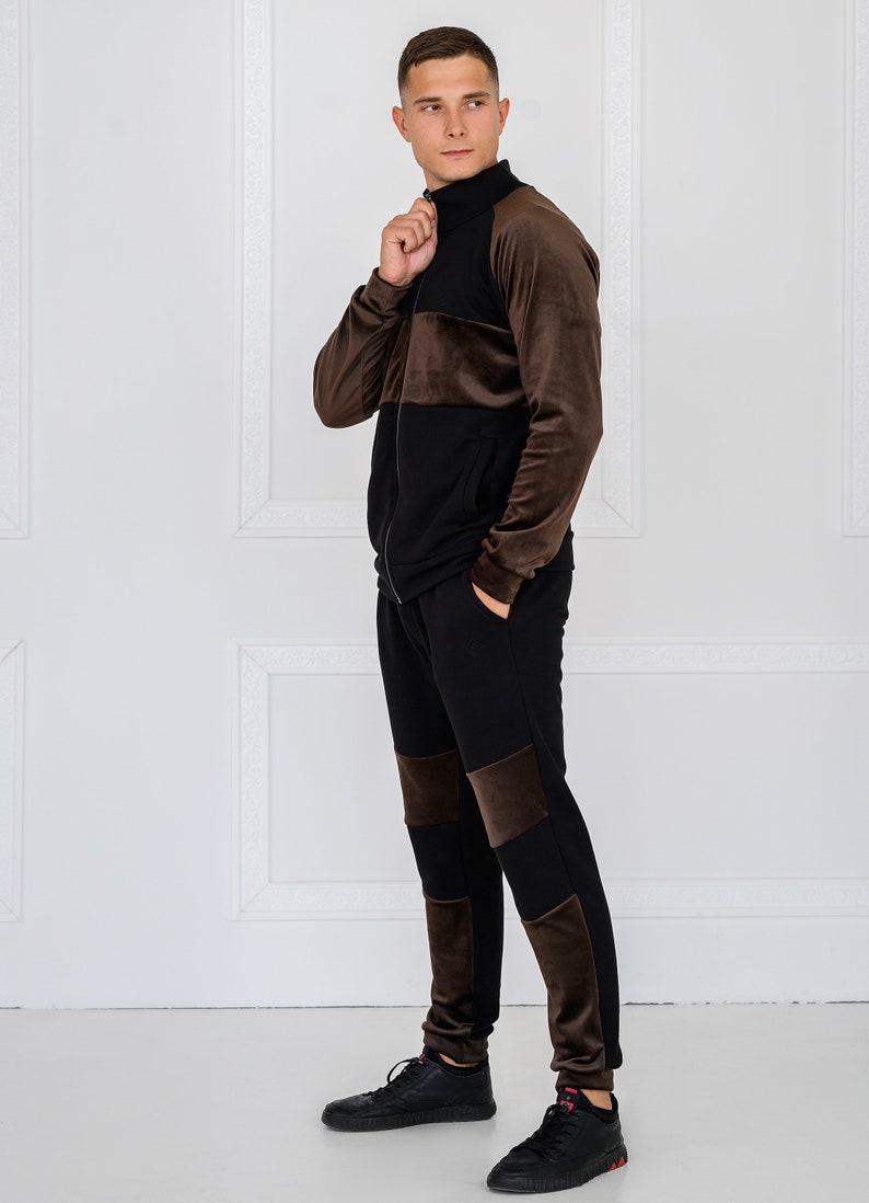 mens velour tracksuit nike