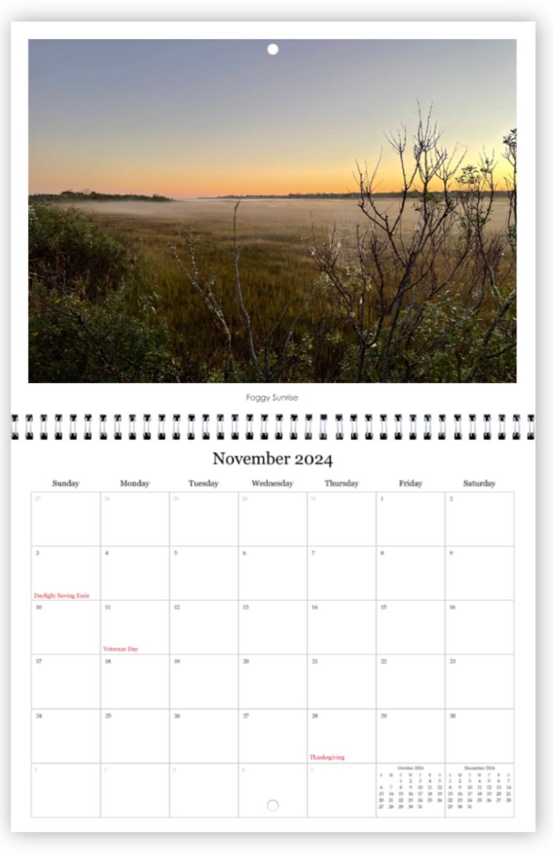 2024 Nantucket Photo Calendar Etsy