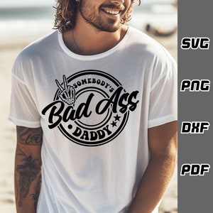 O papai durão de alguém SVG - png - dxf - pdf - Arquivo Cricut Cut - Arquivos SVG - camisa do pai svg - vida do papai svg - papai engraçado svg